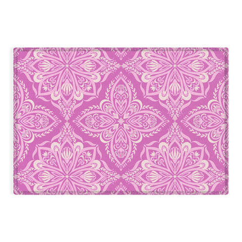 Pimlada Phuapradit Floral tiles 15 Outdoor Rug