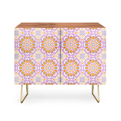 Pimlada Phuapradit Floral tiles 17 Credenza