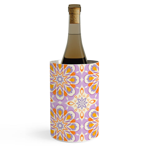Pimlada Phuapradit Floral tiles 17 Wine Chiller