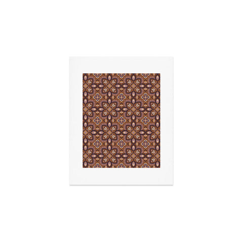 Pimlada Phuapradit Floral tiles 18 Art Print