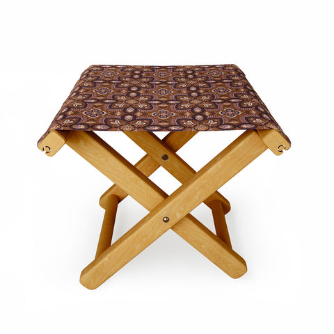 Pimlada Phuapradit Floral tiles 18 Folding Stool