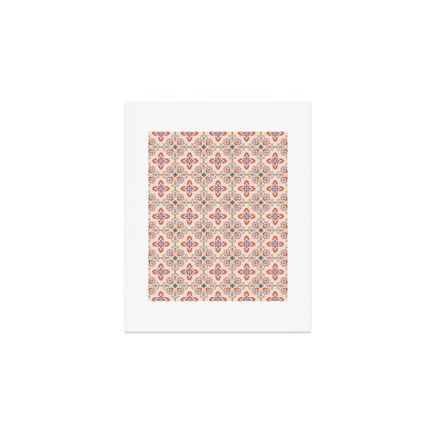 Pimlada Phuapradit Floral tiles 5 Art Print