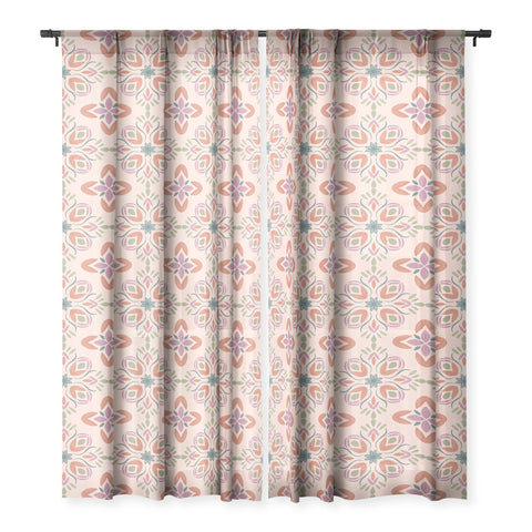 Pimlada Phuapradit Floral tiles 5 Sheer Non Repeat