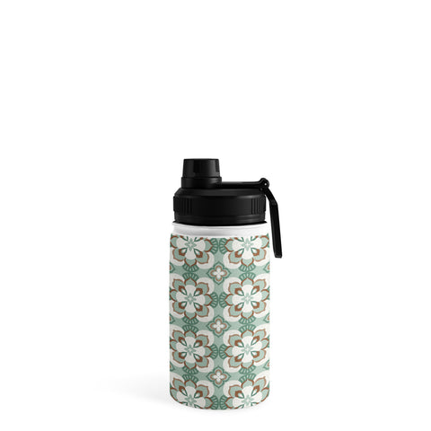 Pimlada Phuapradit Floral tiles 7 Water Bottle