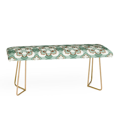 Pimlada Phuapradit Floral tiles 7 Bench