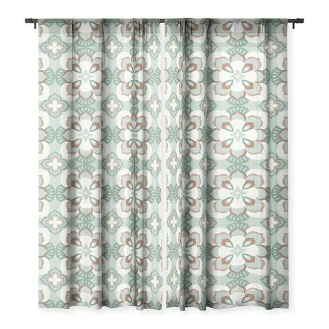 Pimlada Phuapradit Floral tiles 7 Sheer Non Repeat