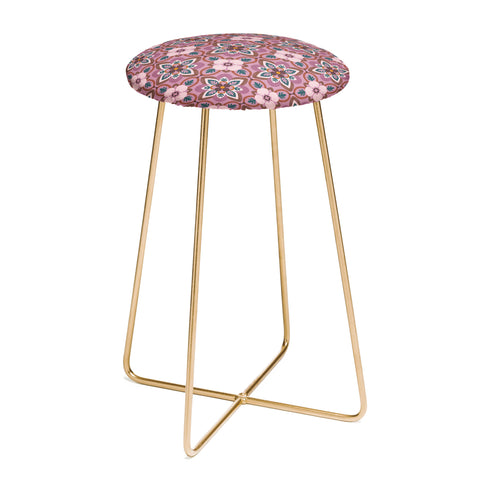 Pimlada Phuapradit Floral tiles 8 Counter Stool