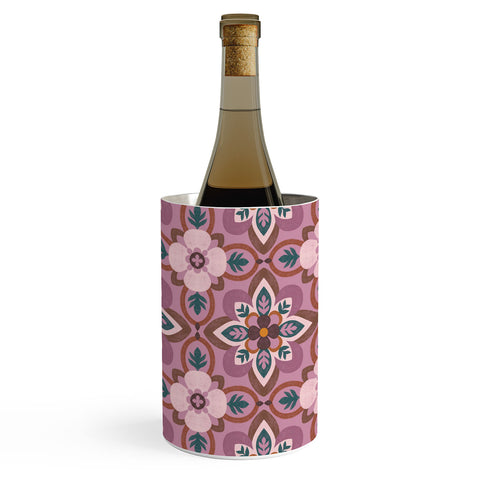 Pimlada Phuapradit Floral tiles 8 Wine Chiller