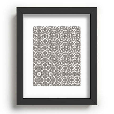 Pimlada Phuapradit Geo star tiles 2 Grey Recessed Framing Rectangle