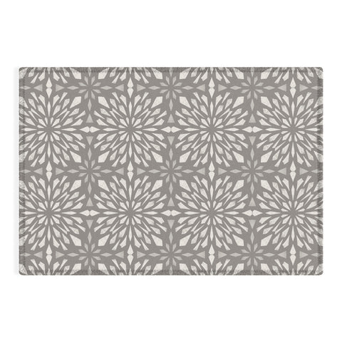 Pimlada Phuapradit Geo star tiles 2 Grey Outdoor Rug