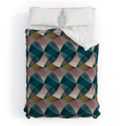 Pimlada Phuapradit Glass Deco Duvet Cover