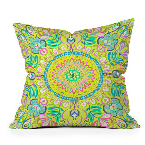 Pimlada Phuapradit Mandala 02 Outdoor Throw Pillow