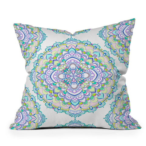 Pimlada Phuapradit Mandala 04 Outdoor Throw Pillow