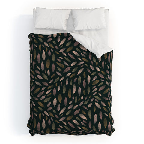 Pimlada Phuapradit Mini Leaves 1 Duvet Cover