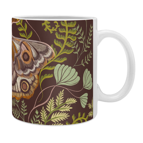 Pimlada Phuapradit Moth and fern Coffee Mug