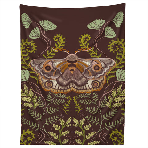 Pimlada Phuapradit Moth and fern Tapestry