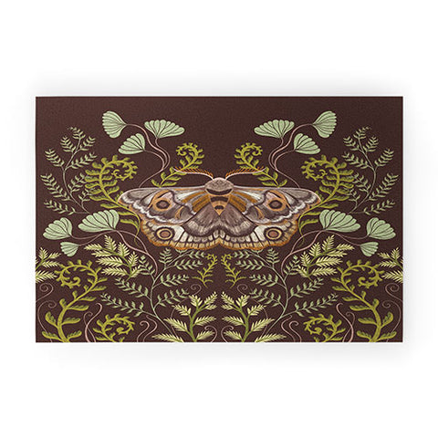 Pimlada Phuapradit Moth and fern Welcome Mat