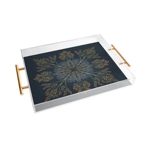 Pimlada Phuapradit Nocturne tree Acrylic Tray