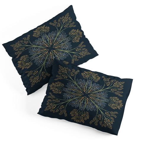 Pimlada Phuapradit Nocturne tree Pillow Shams