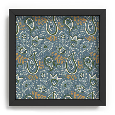 Pimlada Phuapradit Paisley Floral 2492 Recessed Framing Square