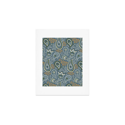 Pimlada Phuapradit Paisley Floral 2492 Art Print