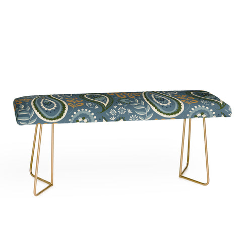 Pimlada Phuapradit Paisley Floral 2492 Bench