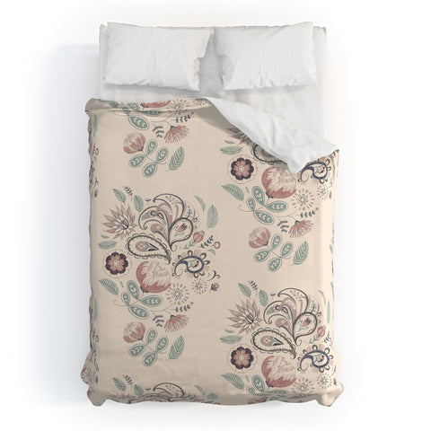 Pimlada Phuapradit Paisley Harmony Duvet Cover