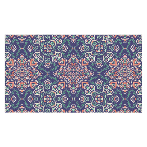 Pimlada Phuapradit Paisley tiles 02 Tablecloth