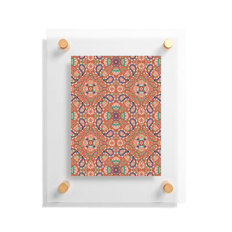 Pimlada Phuapradit Paisley Tiles 3 Floating Acrylic Print
