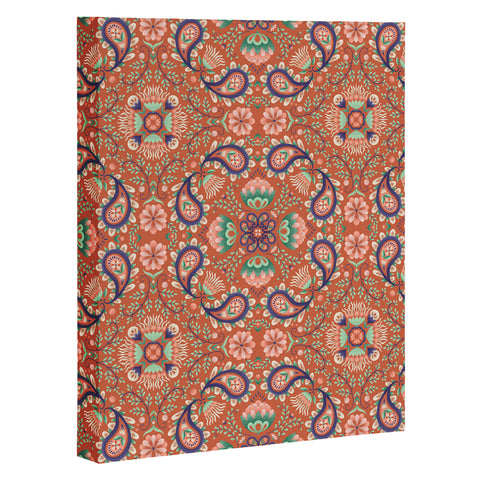 Pimlada Phuapradit Paisley Tiles 3 Art Canvas