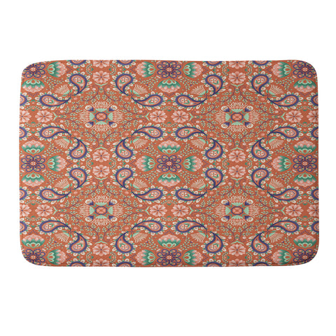 Pimlada Phuapradit Paisley Tiles 3 Memory Foam Bath Mat