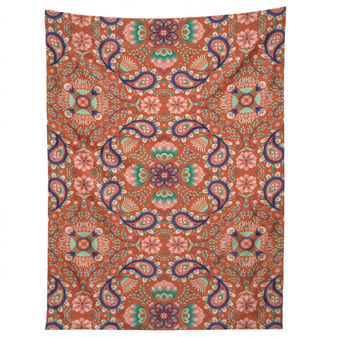 Pimlada Phuapradit Paisley Tiles 3 Tapestry