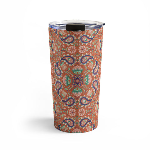 Pimlada Phuapradit Paisley Tiles 3 Travel Mug