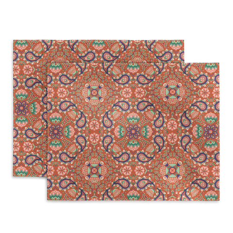 Pimlada Phuapradit Paisley Tiles 3 Placemat