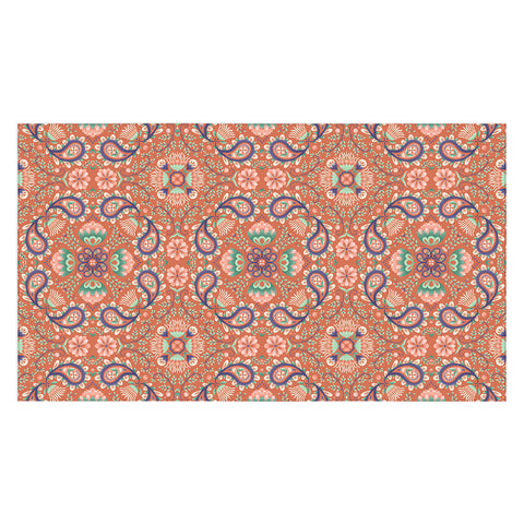 Pimlada Phuapradit Paisley Tiles 3 Tablecloth