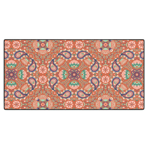 Pimlada Phuapradit Paisley Tiles 3 Desk Mat