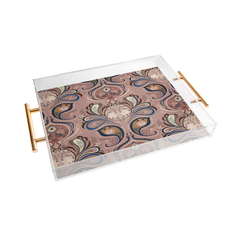 Pimlada Phuapradit Paisleys and damasks Acrylic Tray
