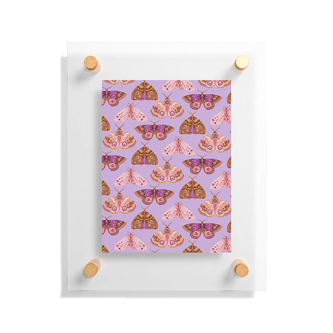 Pimlada Phuapradit Patterned Moths Floating Acrylic Print