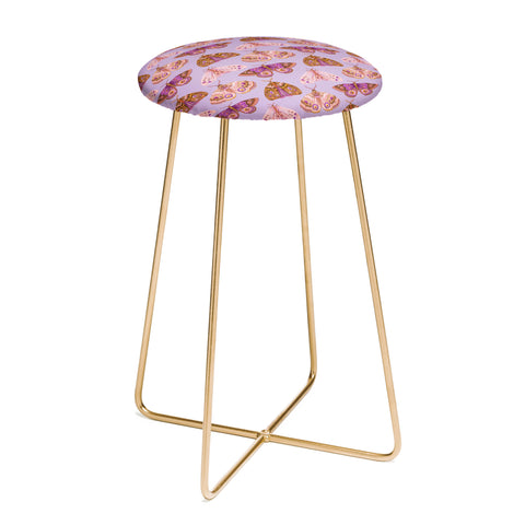 Pimlada Phuapradit Patterned Moths Counter Stool