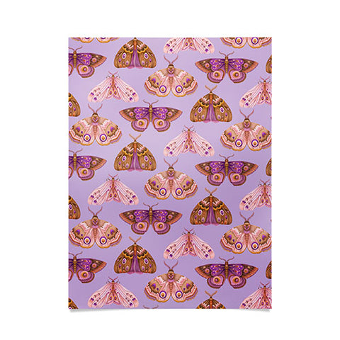 Pimlada Phuapradit Patterned Moths Poster