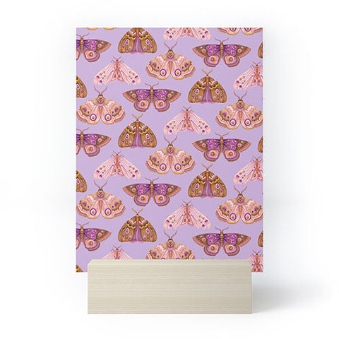 Pimlada Phuapradit Patterned Moths Mini Art Print