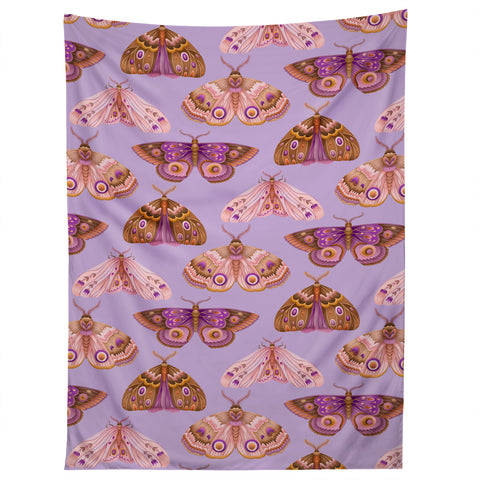 Pimlada Phuapradit Patterned Moths Tapestry