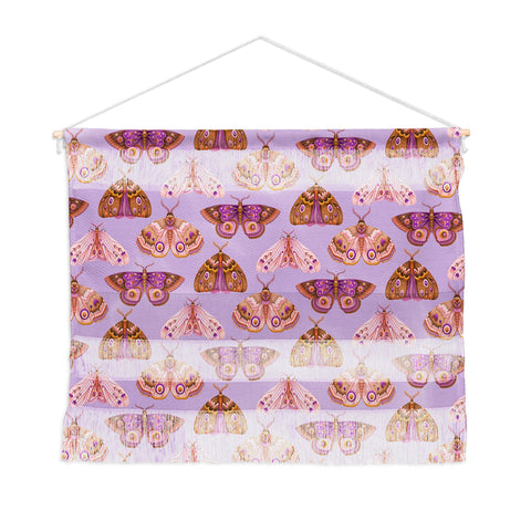 Pimlada Phuapradit Patterned Moths Wall Hanging Landscape