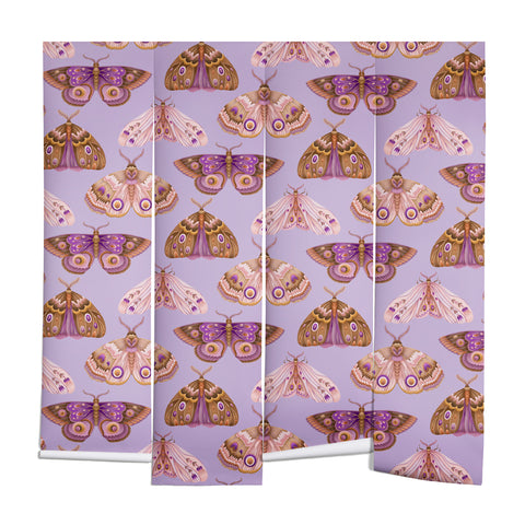 Pimlada Phuapradit Patterned Moths Wall Mural