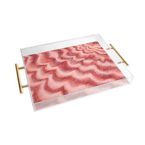 Pimlada Phuapradit Red Beam Acrylic Tray
