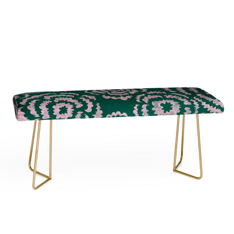 Pimlada Phuapradit Scalloped Flowers Bench