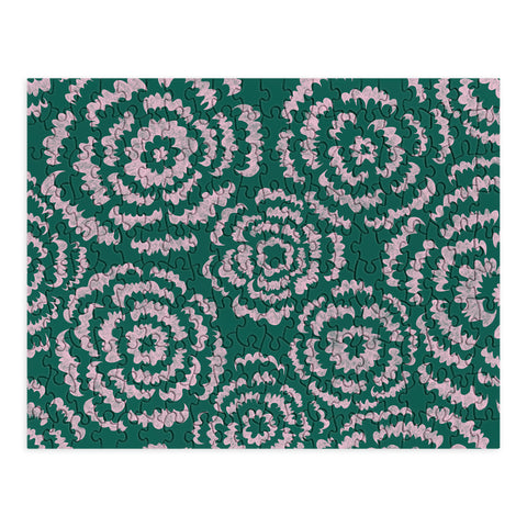 Pimlada Phuapradit Scalloped Flowers Puzzle