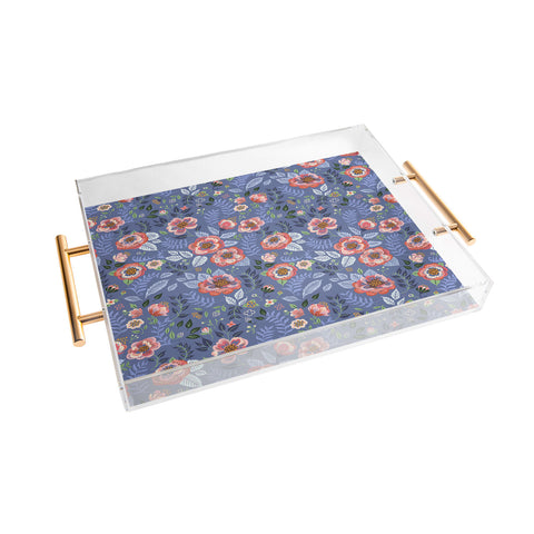 Pimlada Phuapradit Shrub Roses Acrylic Tray