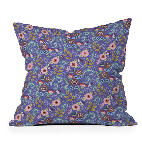 Pimlada Phuapradit Shyla Outdoor Throw Pillow