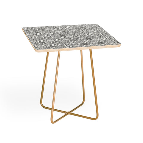 Pimlada Phuapradit Square lace Ivory grey Side Table